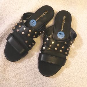 BCBGeneration Slip on Sandals-Size 7 1/2